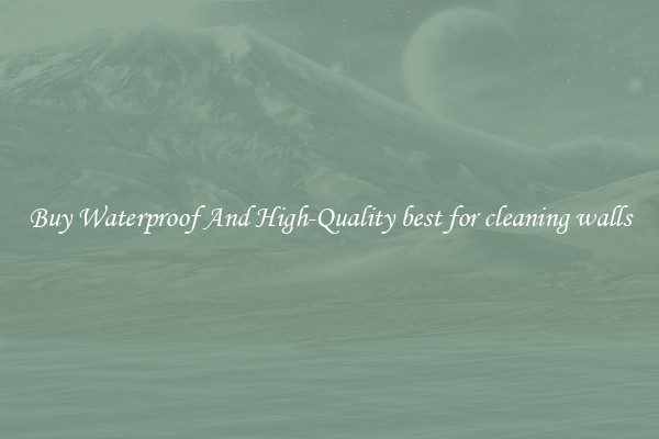 Buy Waterproof And High-Quality best for cleaning walls