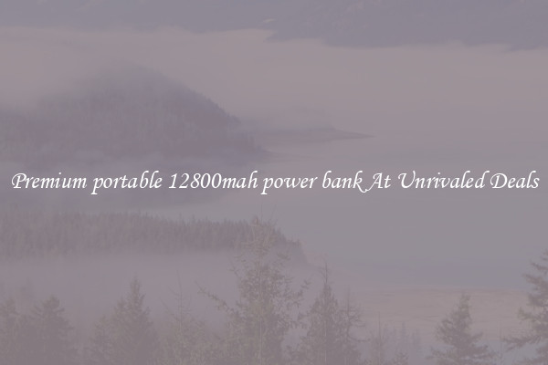 Premium portable 12800mah power bank At Unrivaled Deals